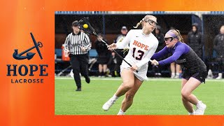 Hope vs Otterbein  Womens Lacrosse 31822  NCAA D3 Lacrosse [upl. by Karlene]