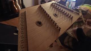 Life in Technicolor Coldplay  Hammered Dulcimer Music by George Beamer [upl. by Reid]