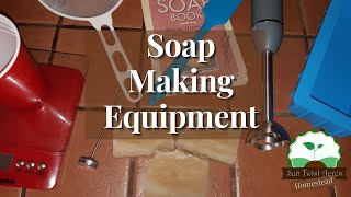 Soap Making Equipment soapmaking beginners soap [upl. by Calle]