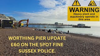 QUIET WATER AND WORTHING PIER UPDATE [upl. by Infeld]