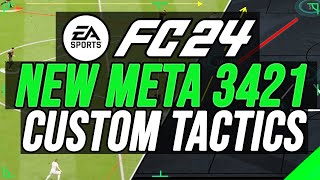 3421 NEW META TACTICS  MORE OVERPOWERED THAN THE 4321  EA FC 24 [upl. by Stanton356]