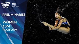 RELIVE  10m Women  Preliminaries  FINA Diving World Cup 2021 [upl. by Gnahc641]