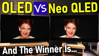 LG OLED vs Samsung Neo QLED Mini LED TV Comparison [upl. by Gladwin]