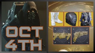 Upcoming Rework Prospector Travelers Chosen amp Regen Armors  Xûr Exotic Stock Update 1042024 [upl. by Yaniv106]