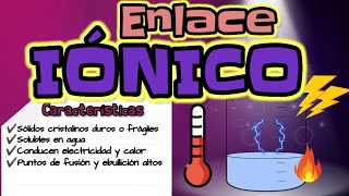 ENLACE IÓNICO⚡Fácil y sencillo en 2 minutos enlaces químicos [upl. by Yennor]