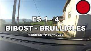 Reconnaissances rallye quotRhôneCharbonnièresquot 2024  ES 14 Bibost [upl. by Kenison574]