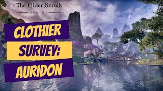 ESO Clothier Survey Auridon [upl. by Eatnuahc]