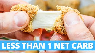 Keto Mozzarella Sticks  The BEST Easy Low Carb Mozzarella Stick Recipe Youll Make [upl. by Dehnel943]