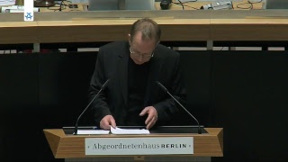 ALEX Live  Die 36 Plenarsitzung aus dem Abgeordnetenhaus von Berlin [upl. by Ede]