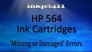 HP 564 Ink Cartridge Damaged Error [upl. by Tnemelc180]