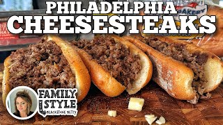 Blackstone Bettys Philadelphia Cheesesteaks  Blackstone Griddles [upl. by Erdried962]