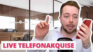 Telefonakquise Live Terminvereinbarung Online Marketing [upl. by Alva]