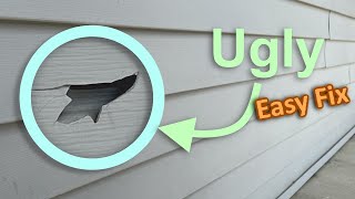 Surprising Method to Fix Siding Cracks Fast [upl. by Karolyn]