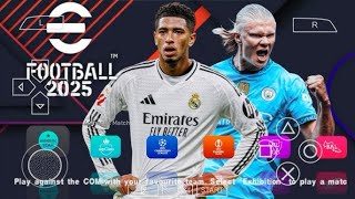 Comment télécharger Pes 2025 sur PPSSPP [upl. by Ardiedak]