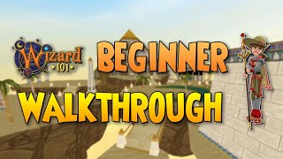 Wizard101 Beginner Walkthrough 2 w BlankOrbit [upl. by Sotsirhc]