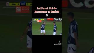 Asi Fue el Gol de Berterame vs Sanluis futbol ligamx rayadosdemonterrey rayados futbolmexicano [upl. by Venu]