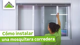 Cómo instalar una mosquitera corredera para ventanas ¡Guía paso a paso  LEROY MERLIN [upl. by Lawford]