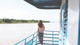 Auf dem Frachtschiff nach Iquitos • Peru • Weltreise Vlog 029 [upl. by Thaddeus]