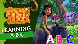 ABC SONG FOR KIDS  MOWGLI  JUNGLE BOOK  RAP SONG  KIDS EDUCATION powerkidsrhymes250 [upl. by Abbi]