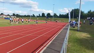 4 x 1 relay race 2024 Coulsdon South Athletics Track [upl. by Enilekcaj]