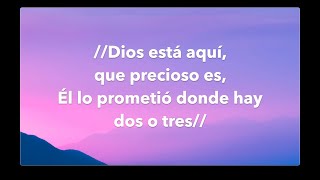 Dios está aquí que precioso es Medley de coros  Coro Menap [upl. by Ardnikal]