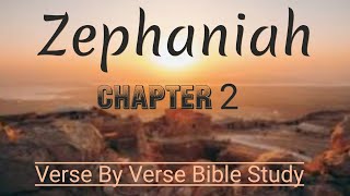 Zephaniah Chapter 2  Verse By Verse biblestudy [upl. by Danaher659]