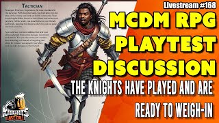 We Played The MCDM RPG  Livestream 168 [upl. by Linneman]