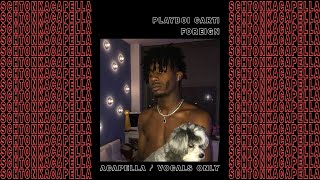 Playboi Carti  Foreign AcapellaVocals only 123 BPM [upl. by Naujed]