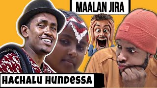 🇳🇬React Hachalu Hundessa  Maalan Jira Oromo Music [upl. by Joelly]