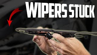 4 Reasons Windshield Wipers Stuck in the Up Position amp How to Fix [upl. by Ettezzil]