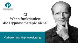 Wann funktioniert die Hypnosetherapie nicht [upl. by Morrell]