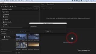 Stitching Multiple Files Into One Adobe Media Encoder [upl. by Marr]