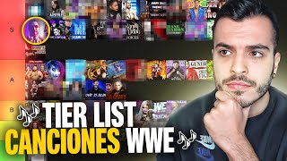 TIER LIST de CANCIONES de WWE en 2023 [upl. by Morganstein]