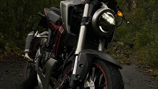 Honda cb125r 2018 TOP SPEED RUN [upl. by Ilwain]