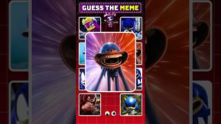 Guess The Meme Song  Shin Sonic Meme Songs  Sonic the Hedgehog 3 Meme meme sonic sonic3 shorts [upl. by Orlan110]