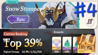 AFK Journey Dream Realm Snow Stomper Epic Top 39 as F2P [upl. by Asemaj]