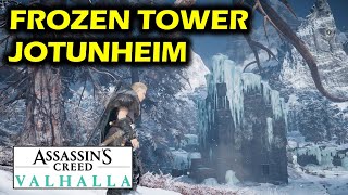 Dugrs clue Frozen Broken Tower Wealth Chest Key Location  Jotunheim  Assassins Creed Valhalla [upl. by Nowd32]