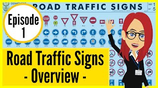 Road Traffic Signs ▶️ Episode 1 TYPES OF SIGNS amp Their Meanings  K53 Learners Licence South Africa [upl. by Ianej]