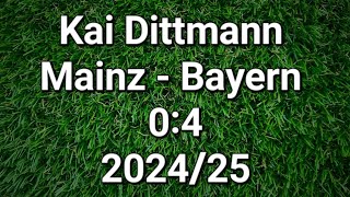 Kai Dittmann kommentiert FSV Mainz 05 gegen FC Bayern München 04 202425 [upl. by Reteip]