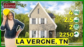 LaVergne Homes For Sale  Dalamar Homes  La Vergne Tennessee  Model Home Tour [upl. by Couq]