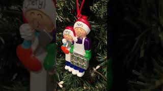 Personalized Baking Cookies Family  2 Christmas Ornament [upl. by Sidnarb]