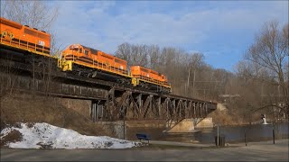 Marquette Rails Turn Job  a Day in the Life at a Big Time Shortline [upl. by Lareneg]