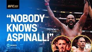 🐐 Jon Jones EXCLUSIVE Stopping Stipe disliking Aspinall amp legacy fight with Alex Pereira UFC309 [upl. by Oilenroc]