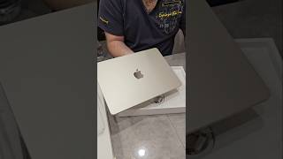 Быстрая распаковка MacBook Air M3 macbook apple macbookair [upl. by Paddy997]