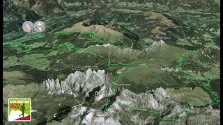 Dolomites Ultra Trail  3D Video [upl. by Chem]