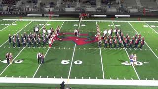 Chartiers Valley Showband Homecoming Halftime Game 5 92724 [upl. by Llerrah]