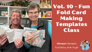 Fun Fold Template Class Vol 10 [upl. by Oicatsana]