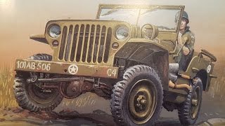 Willys Jeep 125   5  Kartonmodell  Cardmodel  papercraft [upl. by Ledoux]