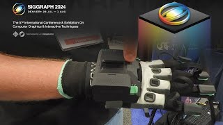 SIGGRAPH2024  How Manus Mocap Gloves Work [upl. by Ennylcaj]