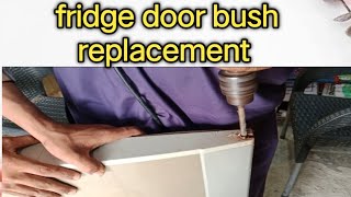 how to repair fridge door  fridge ka darwaza theek karny ka tarika [upl. by Hanselka842]